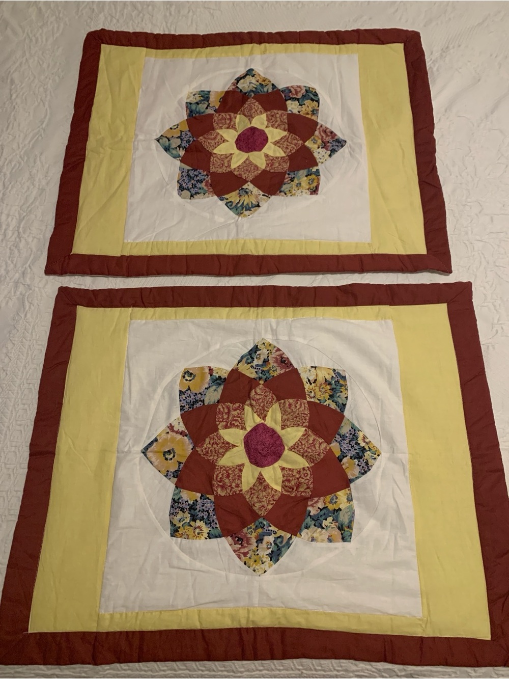 Beautiful As New Patchwork Pillowcases